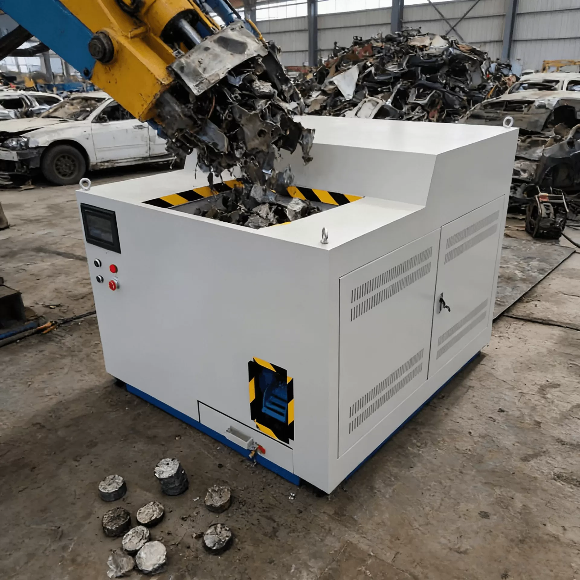 Mobile Scrap Metal Baler